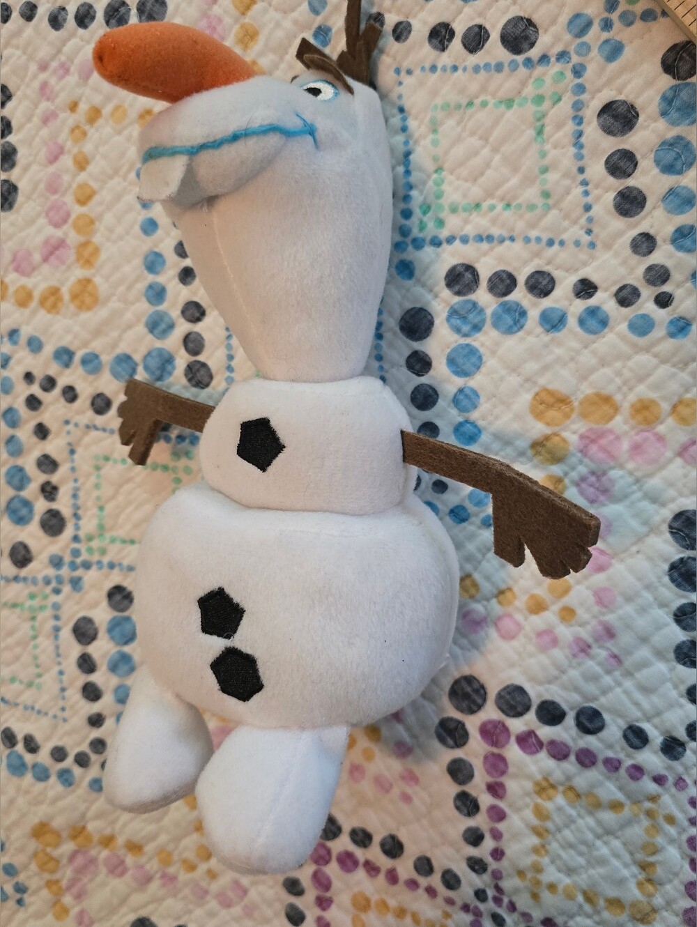 TY Disney Olaf Beanie Babies Frozen Stuffed Animal Plush Snowman Baby